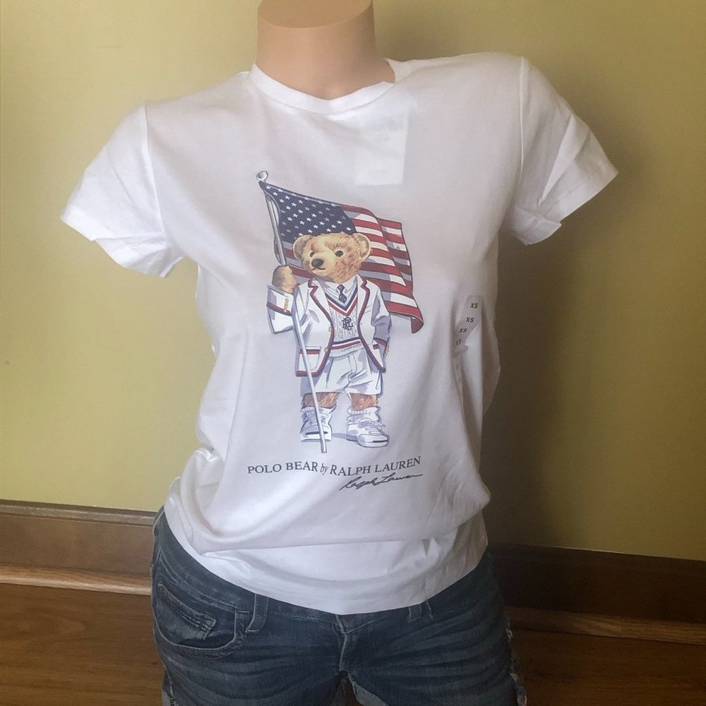 Polo Ralph Lauren Polo Bear Olympics Flag